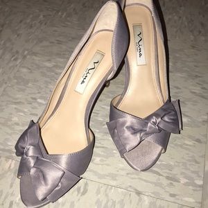 Nina Satin heels